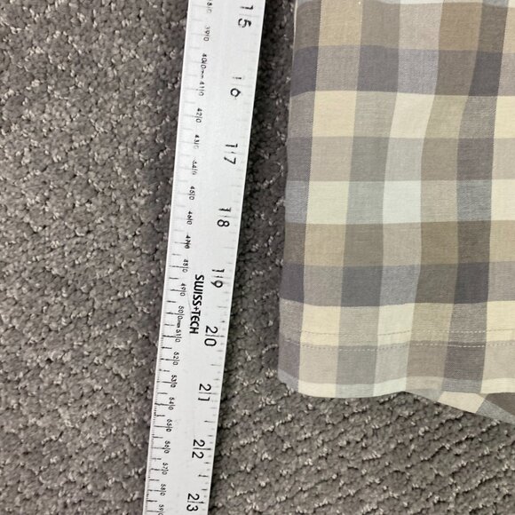 Lululemon Shorts Men's 30 Brown Plaid Kahuna 2.0 Commission ABC Golf Stretch - Picture 12 of 13